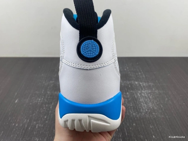 9 Air Powder Jordan Blue FQ8992-101 0817